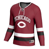 UChicago Maroons GameDay Greats Spirit Hockey Jersey - Maroon