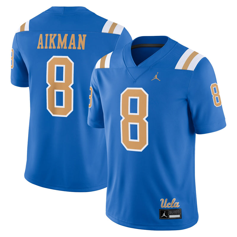 Troy Aikman UCLA Bruins Jordan Brand Alumni Player Game Jersey - Blue