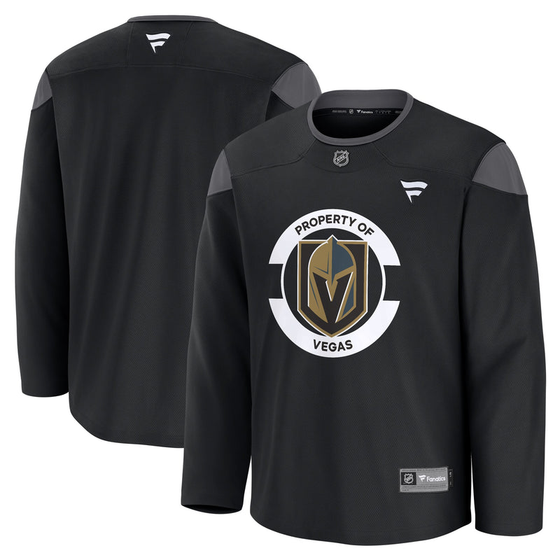 Vegas Golden Knights Fanatics Black Practice Jersey