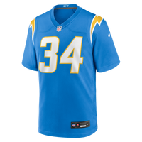 Los Angeles Chargers Keaton Mitchell Nike Powder Blue Team Game Jersey