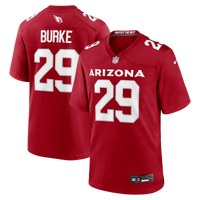 Arizona Cardinals Denzel Burke Nike Cardinal Team Game Jersey