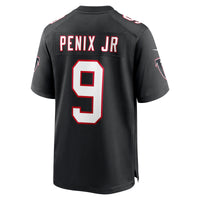 Atlanta Falcons Michael Penix Jr. Nike Black Alternate Game Jersey