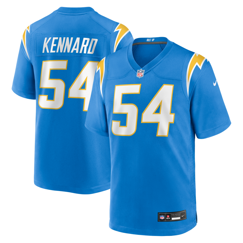 Los Angeles Chargers Kyle Kennard Nike Powder Blue Team Game Jersey
