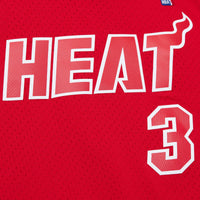 Miami Heat Mitchell & Ness Dwyane Wade 2012 Day Jersey - Scarlet