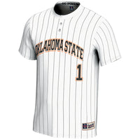 #1 Oklahoma State Cowboys GameDay Greats Lightweight Softball Jersey - White
