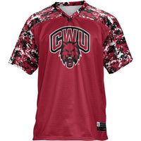 Central Washington Wildcats GameDay Greats Football Jersey - Crimson