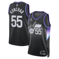 Utah Jazz Jordan Brand Statement Edition Swingman Jersey - Black - John Konchar -