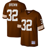 Cleveland Browns Jim Brown Mitchell & Ness Brown Legacy Replica Jersey