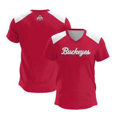 Ohio State Buckeyes GameDay Greats Lightweight Lacrosse Jersey - Scarlet