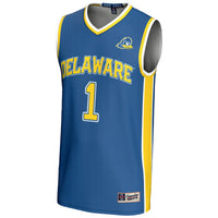 #1 Delaware Fightin' Blue Hens GameDay Greats Lightweight Basketball Jersey - Blue