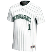 #1 Michigan State Spartans GameDay Greats Lightweight Softball Jersey - White