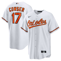 Baltimore Orioles Colton Cowser Nike White Home Replica Jersey