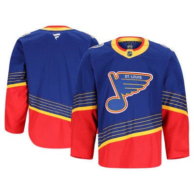 St. Louis Blues Fanatics Blue Alternate 2 Authentic Pro Jersey