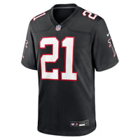 Atlanta Falcons Deion Sanders Nike Black Retired Player Alternate Game Jersey