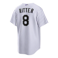 Colorado Rockies Ryan Ritter Nike White Home Replica Jersey