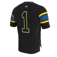 Delaware Fightin' Blue Hens GameDay Greats Lightweight Collegiate Football Blackout Fashion Jersey