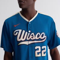 Milwaukee Brewers Christian Yelich Nike Mineral Blue 2026 City Connect Stadium Jersey