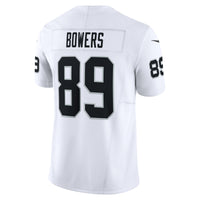 Las Vegas Raiders Brock Bowers Nike White Vapor F.U.S.E. Limited Jersey