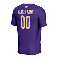 Washington Huskies GameDay Greats Pick-A-Player NIL Lightweight Soccer Jersey - Purple