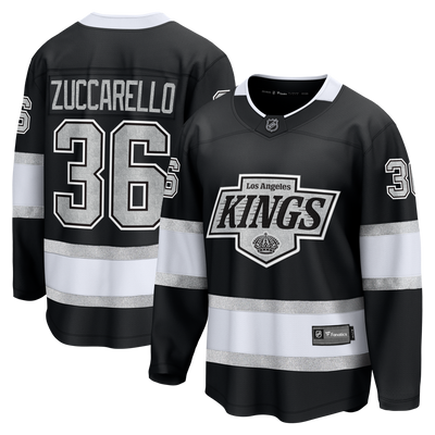 Los Angeles Kings Mats Zuccarello Fanatics Black Home Breakaway Jersey