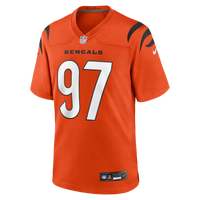 Cincinnati Bengals Dexter Lawrence II Nike Orange Game Jersey