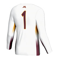 #1 Minnesota Golden Gophers GameDay Greats Lightweight Volleyball Jersey - White