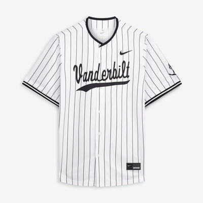 Nike White Vanderbilt Commodores Limited Baseball Jersey