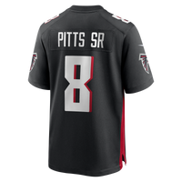 Atlanta Falcons Kyle Pitts Sr. Nike Black Team Game Jersey