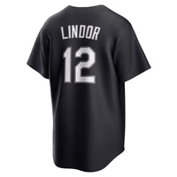 New York Mets Francisco Lindor Nike Black Replica Player Jersey