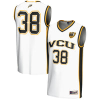 #38 VCU Rams GameDay Greats Lightweight Basketball Jersey - White