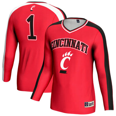 Cincinnati Bearcats GameDay Greats #1 Lightweight Volleyball Fashion Jersey - Red