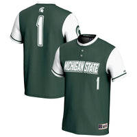 #1 Michigan State Spartans GameDay Greats Lightweight Softball Jersey - Green