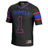 #1 SMU Mustangs GameDay Greats Endzone Football Jersey - Black