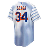 New York Mets Kodai Senga Nike White/Royal Home Replica Player Jersey