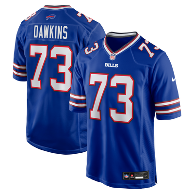 Buffalo Bills Dion Dawkins Nike Royal Game Player Jersey