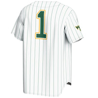 #1 William & Mary Tribe GameDay Greats Lightweight Baseball Fashion Jersey - White