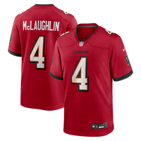Tampa Bay Buccaneers Chase McLaughlin Nike Red Game Player Jersey