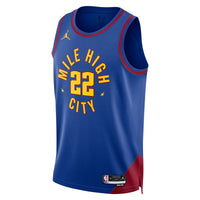 Denver Nuggets Jordan Statement Edition Swingman Jersey - Blue - Zeke Nnaji -