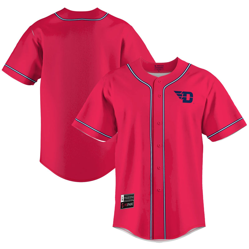 Dayton Flyers GameDay Greats Lightweight Baseball Jersey - Red