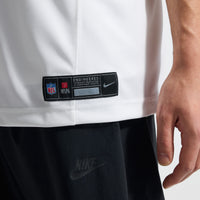 Washington Commanders Jayden Daniels Nike White Vapor F.U.S.E. Stitched Limited Jersey