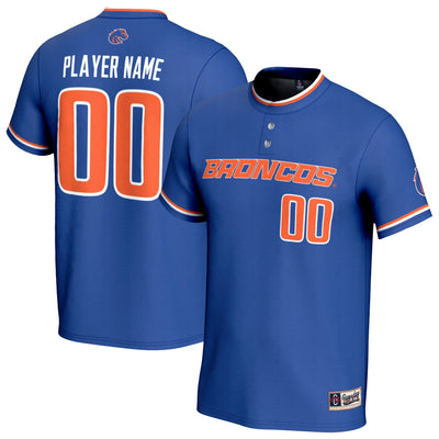 Boise State Broncos GameDay Greats Lightweight Collegiate Softball NIL Pick-A-Player Fashion Jersey - Royal
