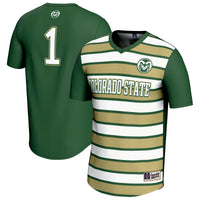 #1 Colorado State Rams GameDay Greats Lightweight Soccer Fashion Jersey - Green