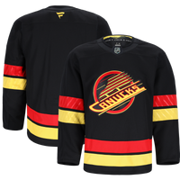 Vancouver Canucks Fanatics Black Alternate Authentic Pro Jersey