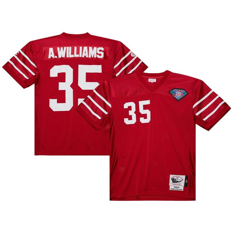 Arizona Cardinals 1994 Aeneas Williams Mitchell & Ness Cardinal Authentic Throwback Retired Player Jersey