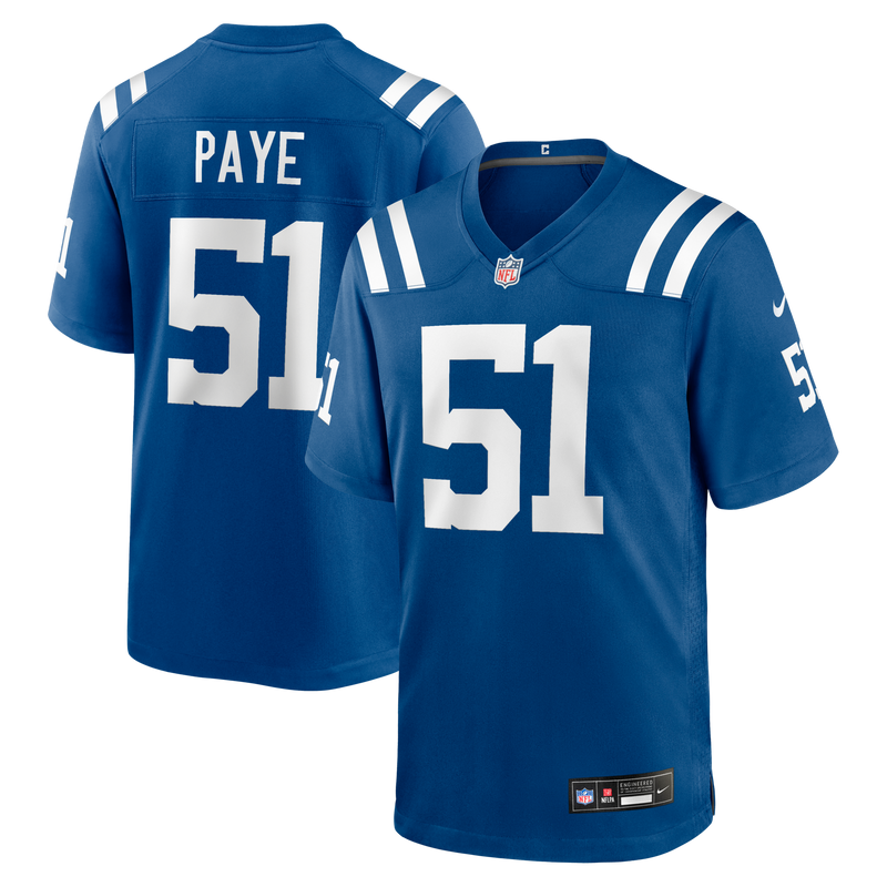 Indianapolis Colts Nike Royal Game Jersey