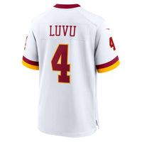 Washington Commanders Frankie Luvu Nike White Game Super Bowl Era Jersey
