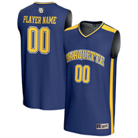 Marquette Golden Eagles GameDay Greats NIL Pick-A-Player Lightweight Basketball Fashion Jersey - Blue