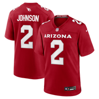 Arizona Cardinals Will Johnson Nike Cardinal Team Game Jersey