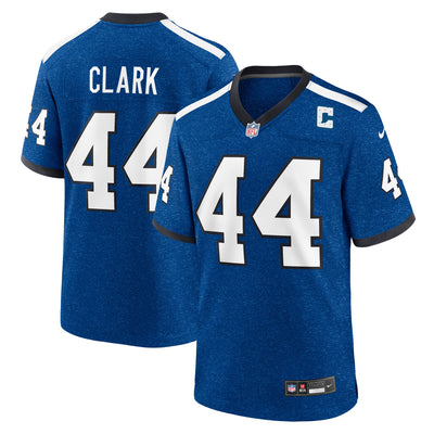 Indianapolis Colts Dallas Clark Nike Blue Retired Player Alternate Game Jersey