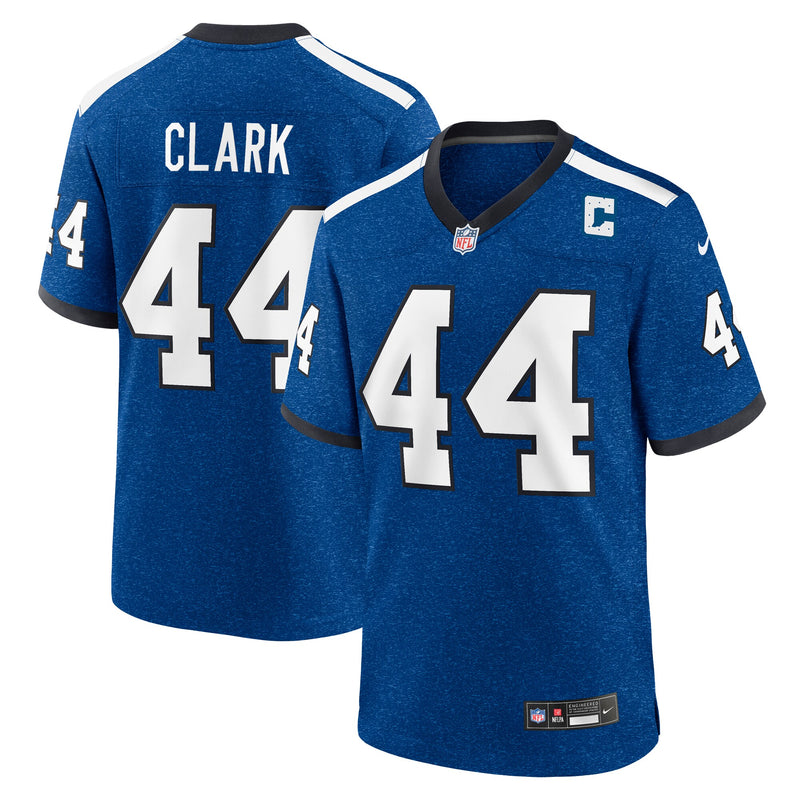 Indianapolis Colts Dallas Clark Nike Blue Retired Player Alternate Game Jersey